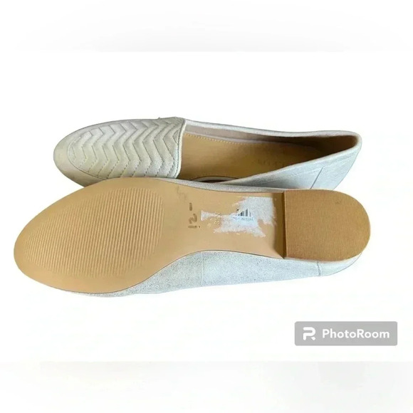 Talbots Ryan Quilted Metallic Loafers Size 8 1/2 - Picture 9 of 10